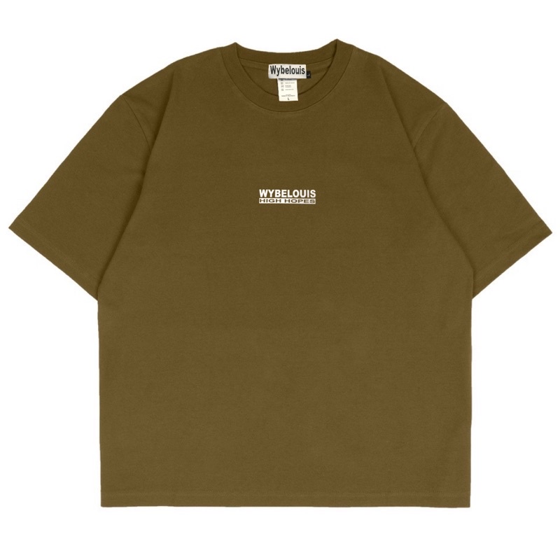 Wybelouis Kaos Oversize Heavy Cotton 16s Ermine T shirt