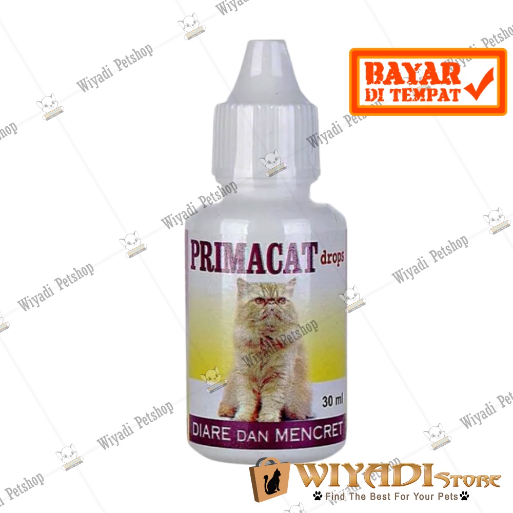 Primacat 30 ml - Obat Diare Kembung Mencret pada Kucing dan Kitten