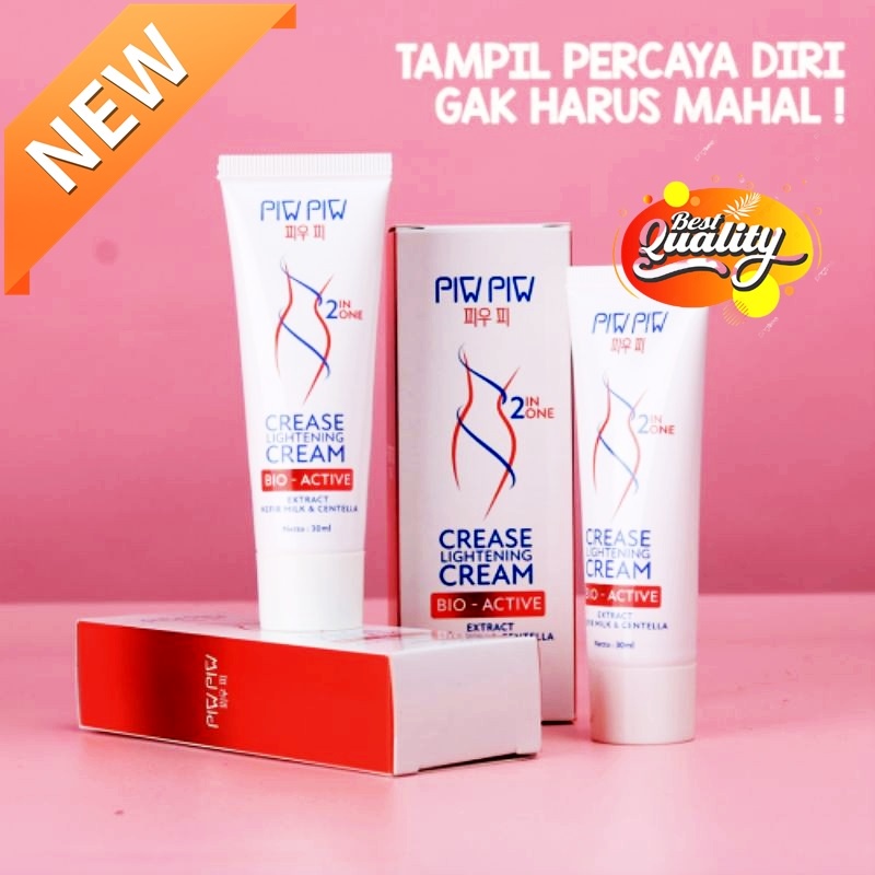 PIWPIW PIW CREASE LIGHTENING CREAM KRIM AMPUH PEMUTIH KETIAK