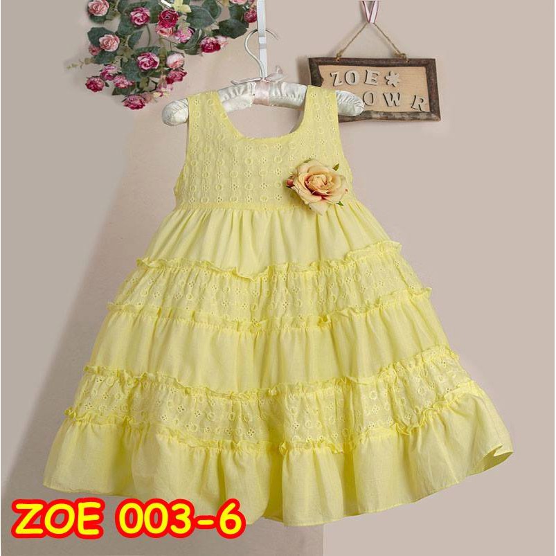 ZOE 003-6 / DRESS ANAK PEREMPUAN / BAJU PESTA