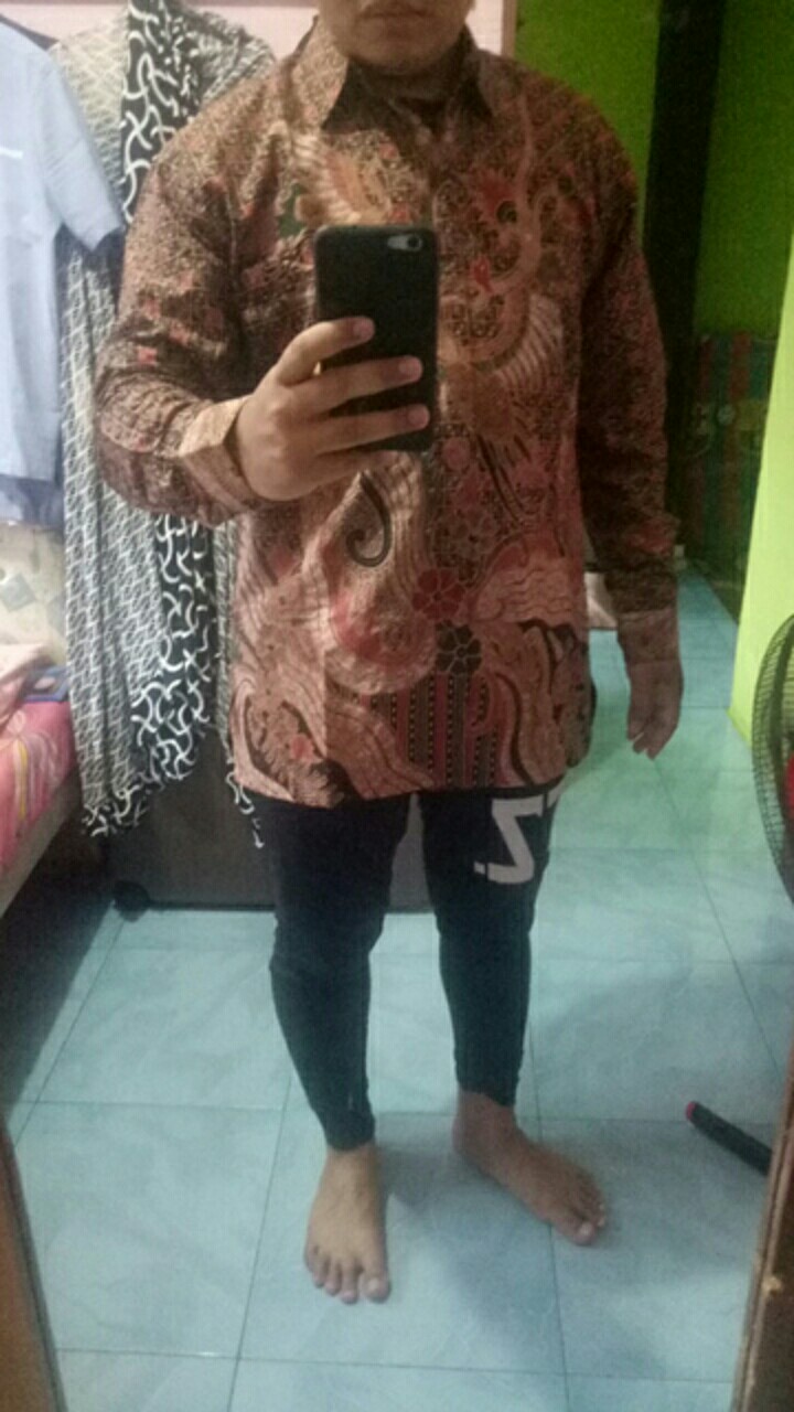 Batik Pria Lengan Panjang Premium Modern Batik Aluna 016