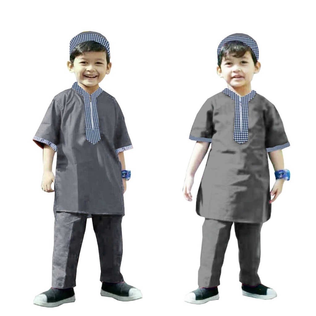 BAJU MUSLIM ANAK LAKI-LAKI USIA 1-10 THN