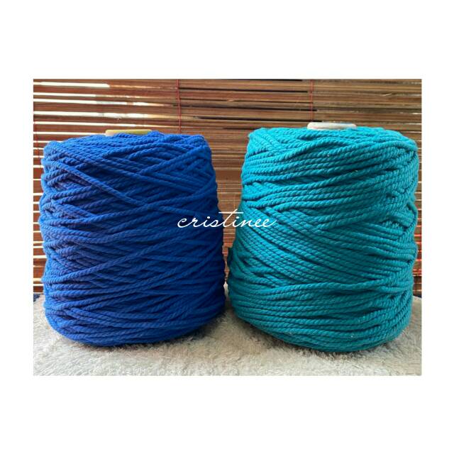 1 kg tali katun macrame 4mm