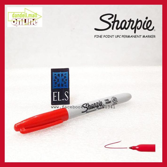 

U8Tyrt67- Sharpie Fine Point Permanent Marker - Red E3Yrf797-