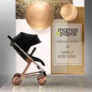 mamas and papas urbo rose gold