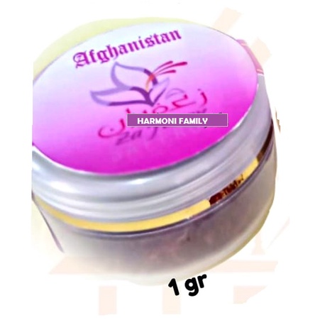 

Saffron Afganistan / Putik Saffron Afgan Dijamin Original asli / Za'faran 1 gram