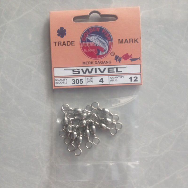 GOLDEN FISH SWIVEL PANCING KILIKILI PANCING STANLES