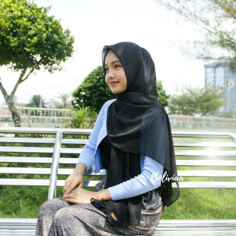 HIJAB PASHMINA SQUARE | PASHMINA SEGITIGA | ARUNIKA PASHMINA SQUARE