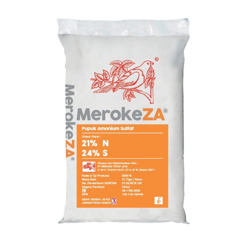 Promo Pupuk Nutrisi Meroke ZA (Pupuk ZA) 1 Kg Murah