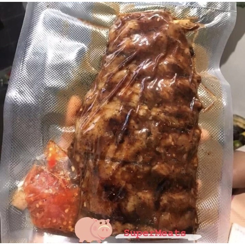

babi iga Bbq / bbq pork ribs ( 600gr )