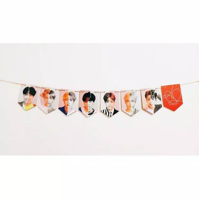 BUNTING FLAG BTS