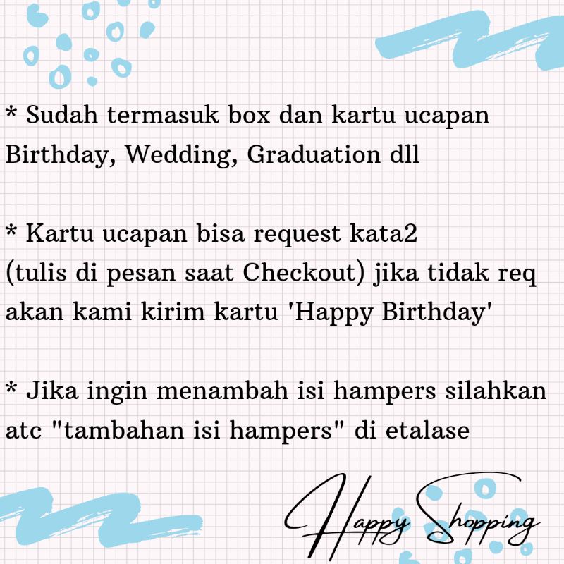 HAMPERS COWOK / HAMPERS GIFT BOX  KADO ULANG TAHUN COWOK