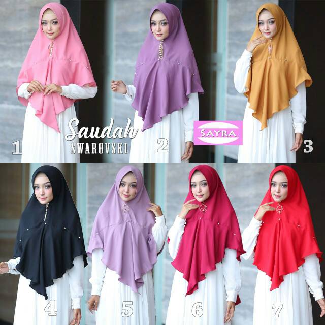 KHIMAR SAUDAH by SAYRA HIJAB