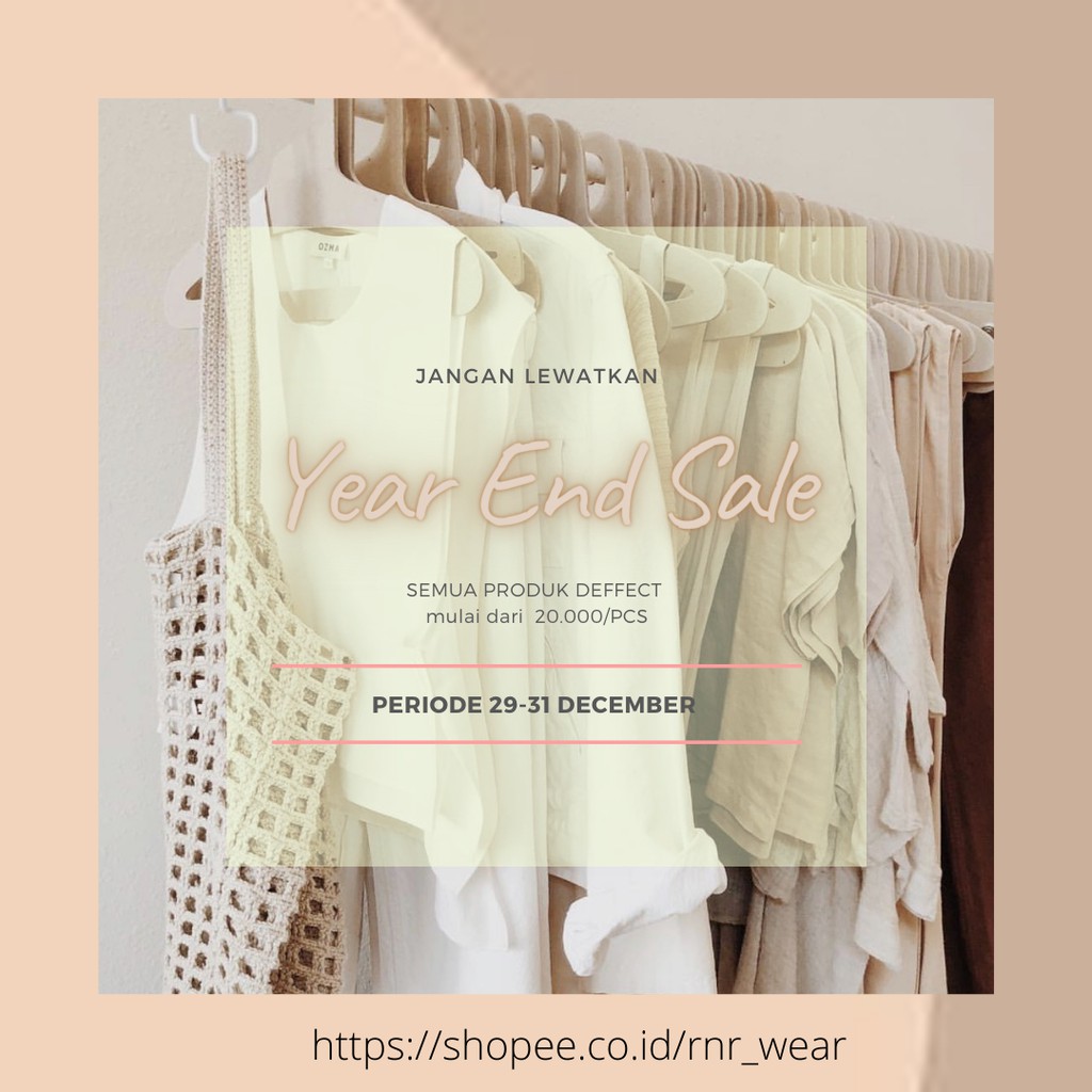 Pakaian wanita - deffect sale