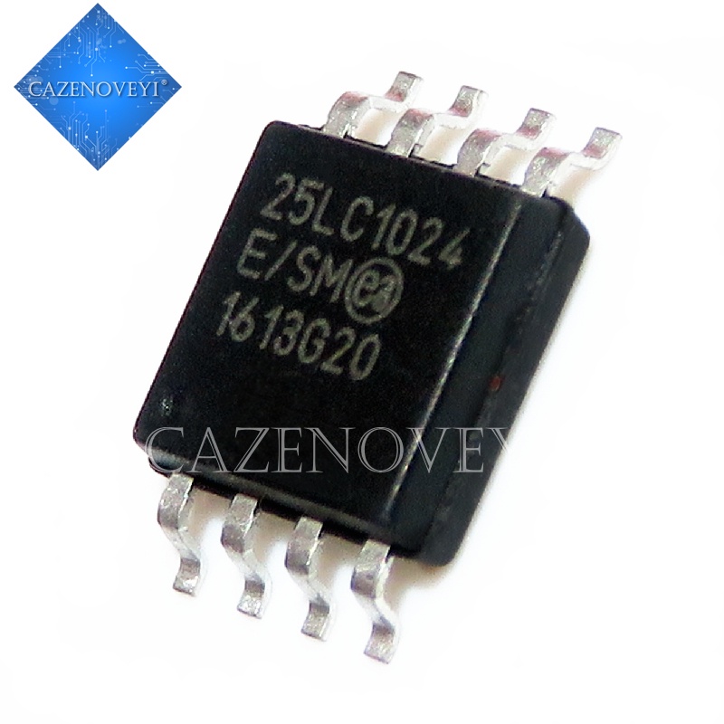 1pc Ic 25lc1024-i / Sm 25lc1024 Sop-8