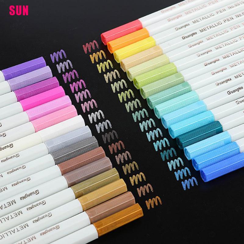 [BF]20 colors Premium Acrylic Pens Marker Pens Paint Pen Write on Stones Glass