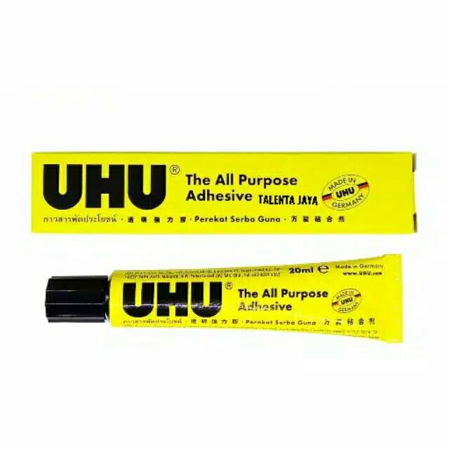 

Lem UHU Lem Super Perekat Cair Serbaguna 20ml All Purpose Adhesive 20