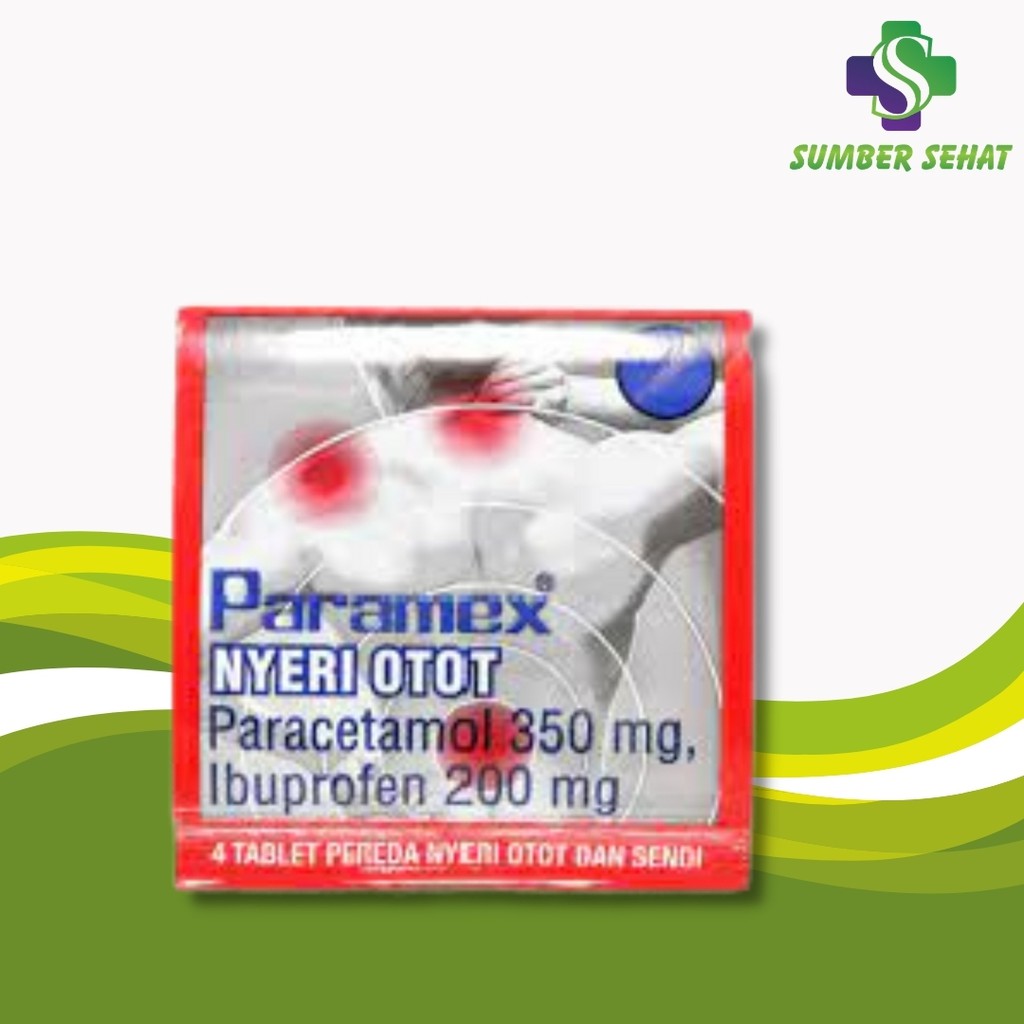 PARAMEX NYERI OTOT STRIP 4 TABLET