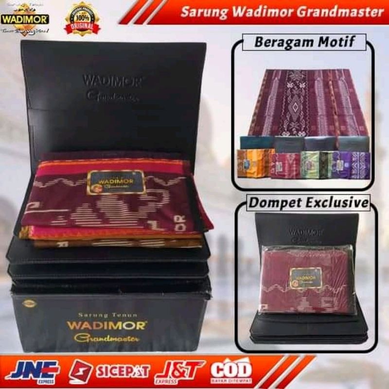SARUNG WADIMOR GRANDMASTER PREMIUM KEMASAN  DOMPET