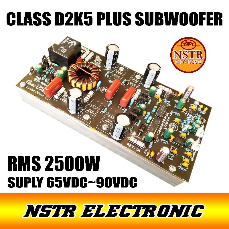 class d 2k5 subwoofer rms 2500watt