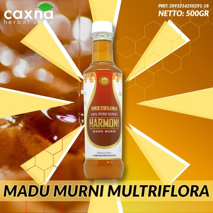 

Madu Murni Multiflora Harmoni - 500gr