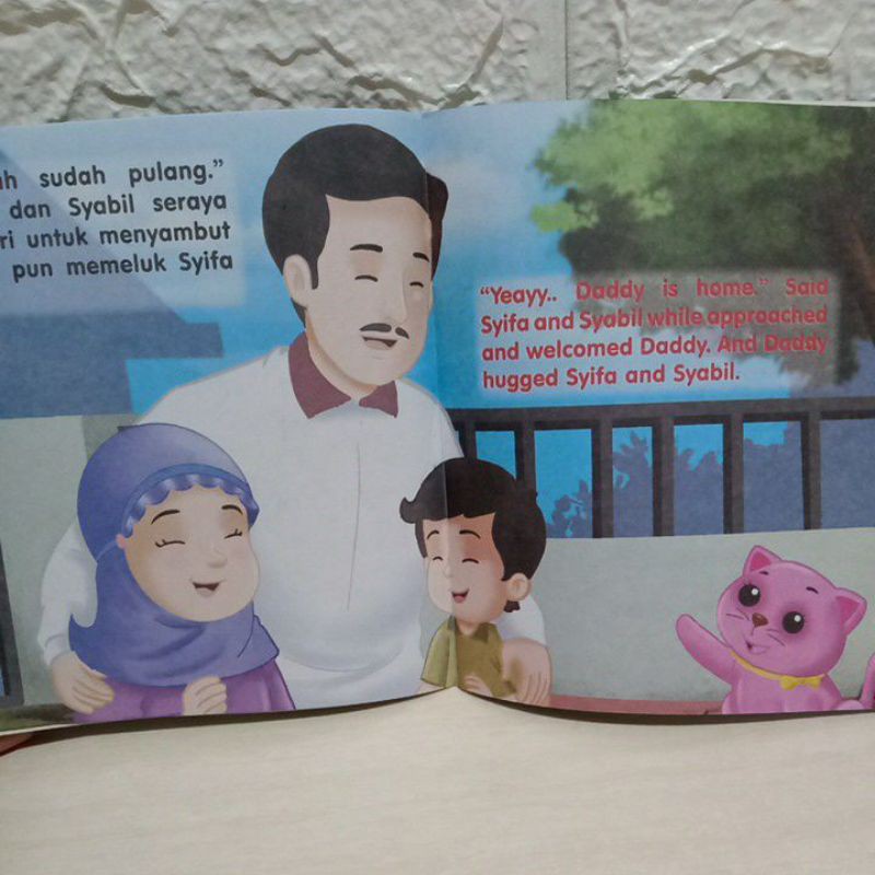 Buku Cerita Aku bilang Terima kasih / Bilingual