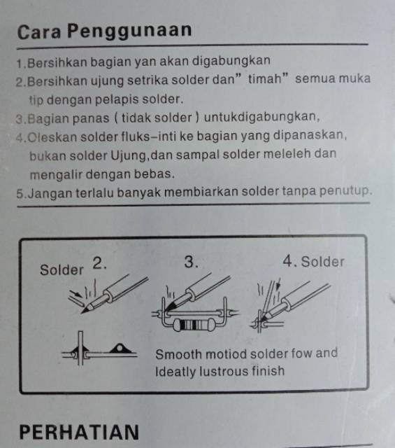 Solder listrik 60w Okachi Kwalitas Bagus