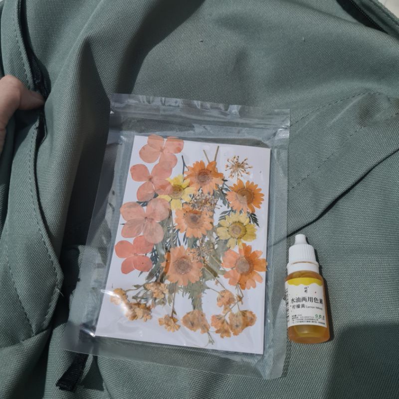 

[NEW] Journaling Yellow Dry Flowers
