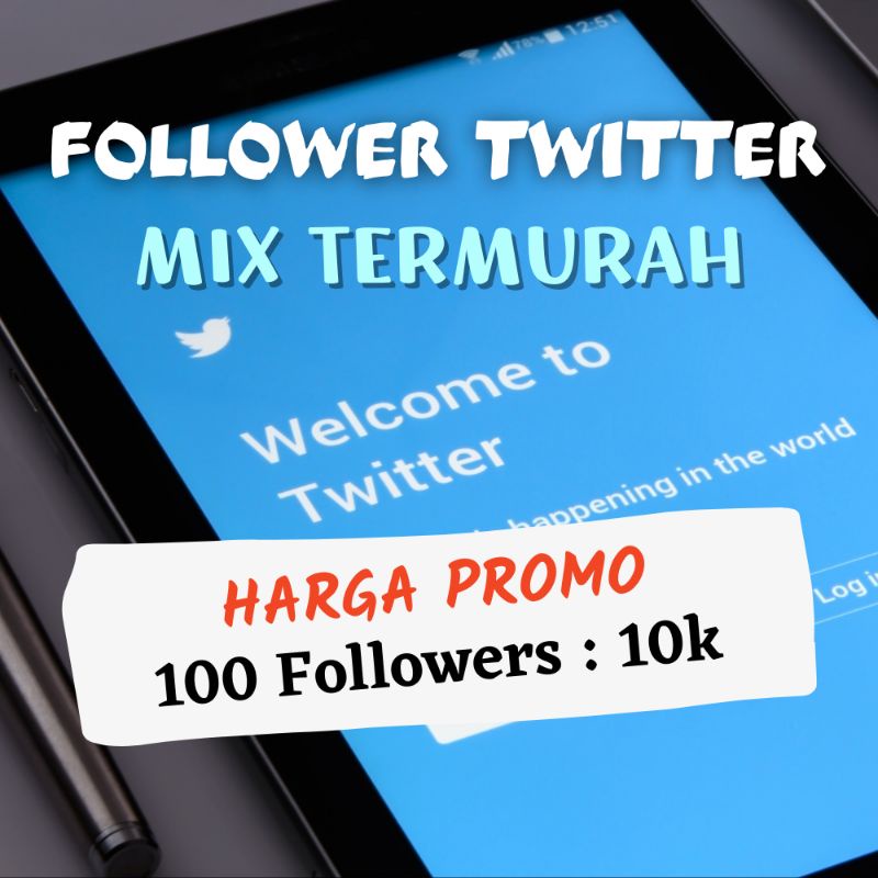 Followers Twitter Real Mix Worldwide Termurah Garansi Permanen