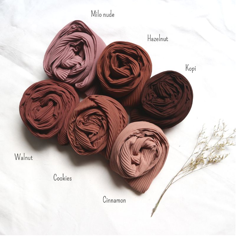 Pashmina Full Plisket Lidi Ceruty Babydoll / Pleats