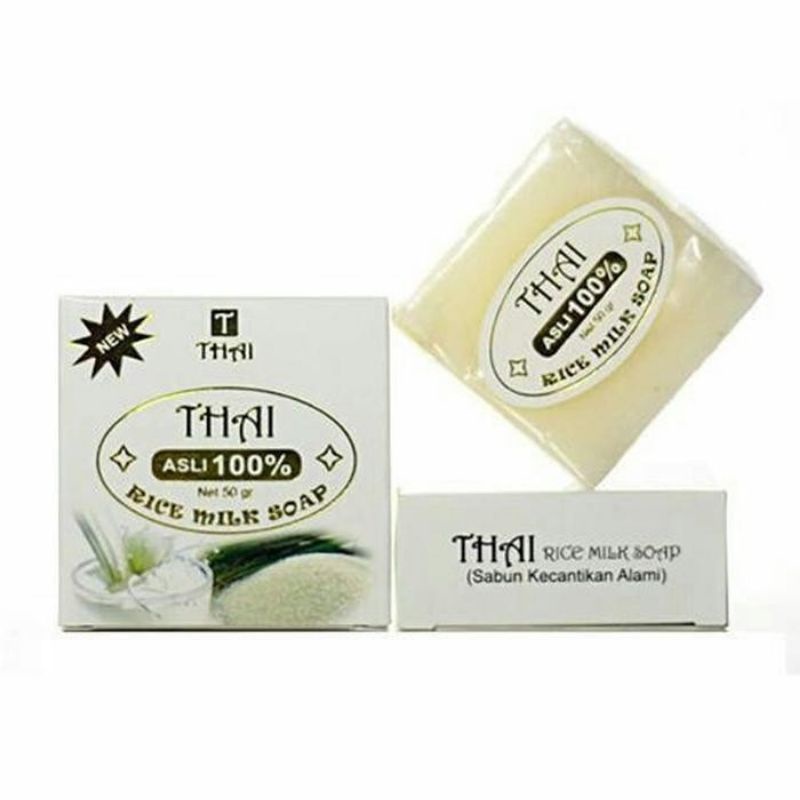 Sabun Beras Thai Rice Milk Soap/Sabun Wajah