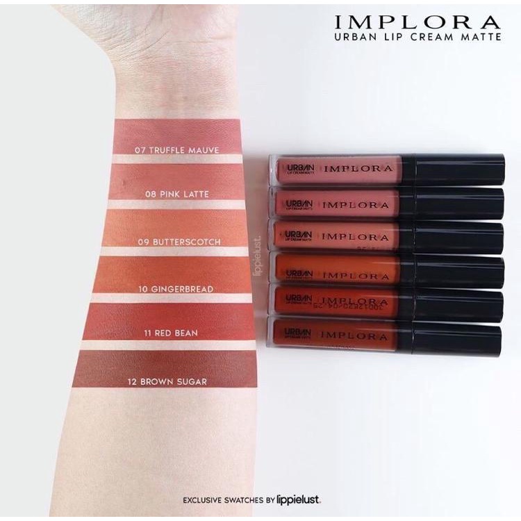 Jelita Cosmetics - Implora Lip Cream Matte