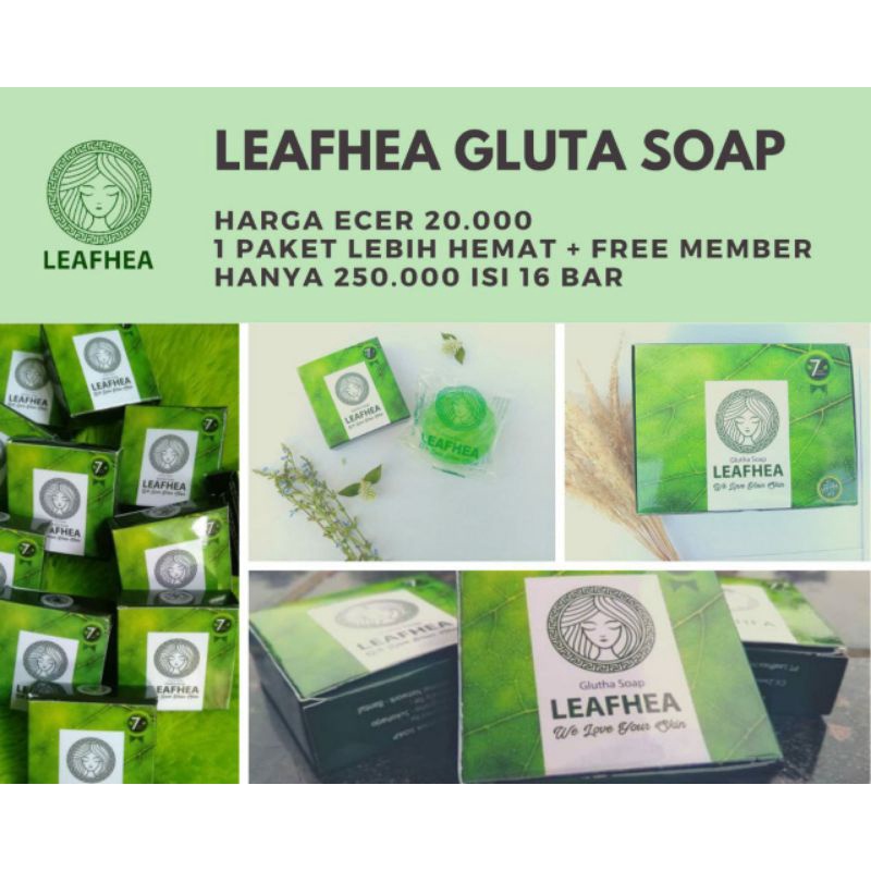 leafhea gluta soap
