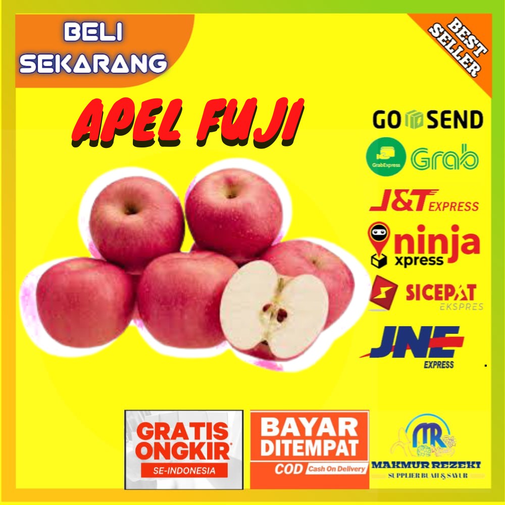 

BUAH APEL FUJI RRC IMPORT SEGAR 1KG