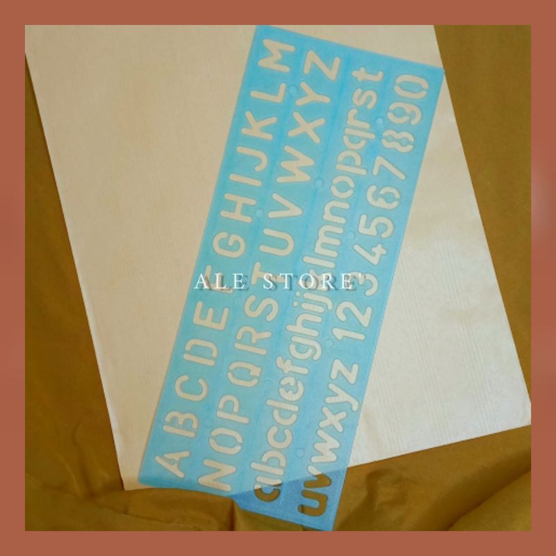 

PENGGARIS ABJAD (ABC) SABLON BUTTERFLY 270