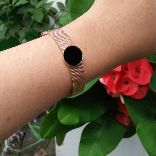 Gelang titanium rose gold
