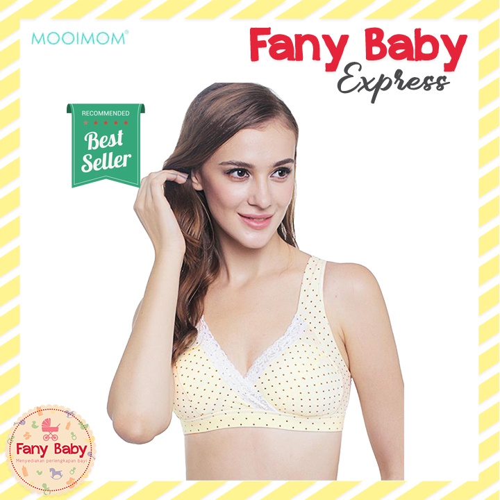 MOOIMOM CROSSOVER MATERNITY &amp; NURSING BRA B6886