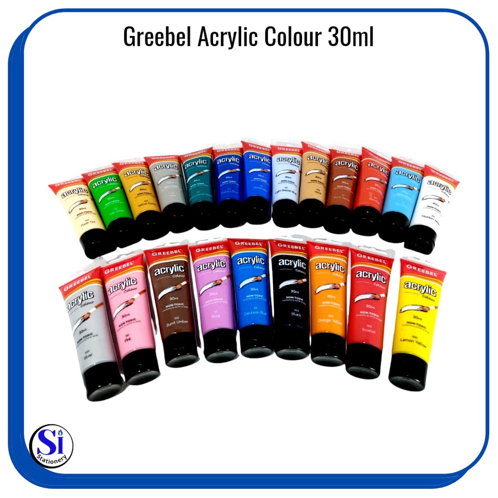 

Cat Acrylic Colour Greebel 30ml/Cat Greebel Acrylic Tube