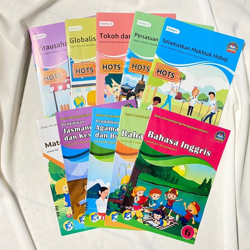 

[PAKETAN] LKS SD KELAS 6 SEMESTER I (TEMA + MAPEL PENDUKUNG)