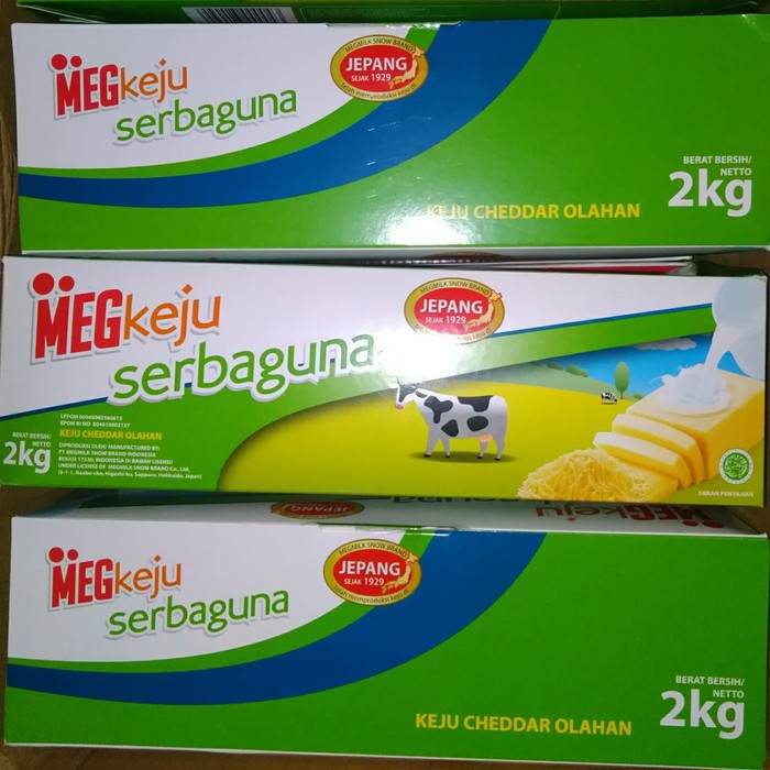 

Keju Meg Chedar Ijo 2 kg