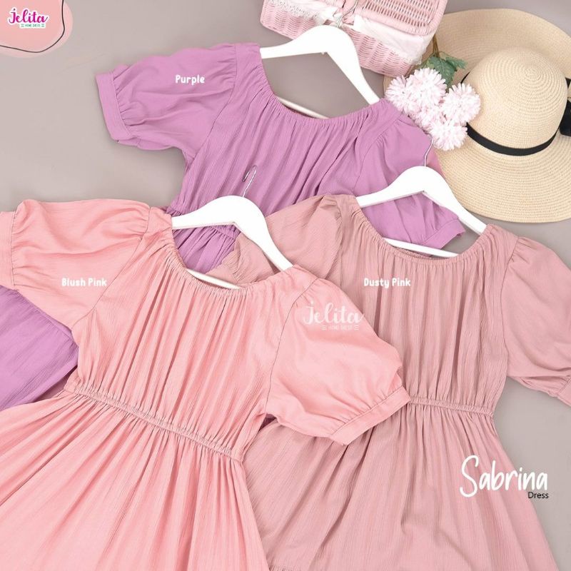 Dress / Homedress / Homewear Sabrina by Jelita Homedress Katun Rayon Crinkle Jumbo