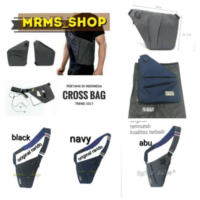 Promoo!! Tas slempang tas samping slim tas gatgeg anti maling crosbag soulderbag murah berkualitas