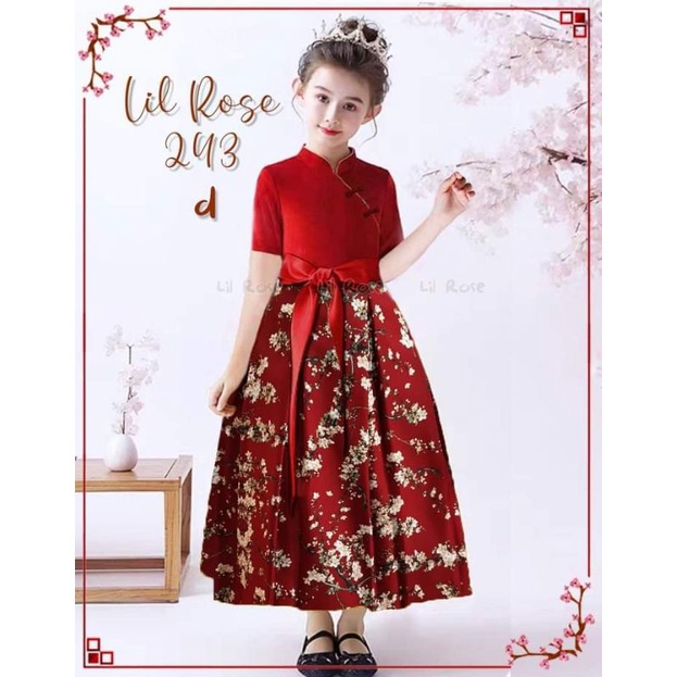 DRESS CHEONGSAM &amp; PRINCESS IMLEK