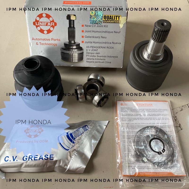 SB2 CV Joint Inner AS Roda Dalam Kanan = Kiri Honda Civic Excellent 1981-1983 Wonder 1984-1987 Accord Gen 1 1980 1981 Executive 1982 1983