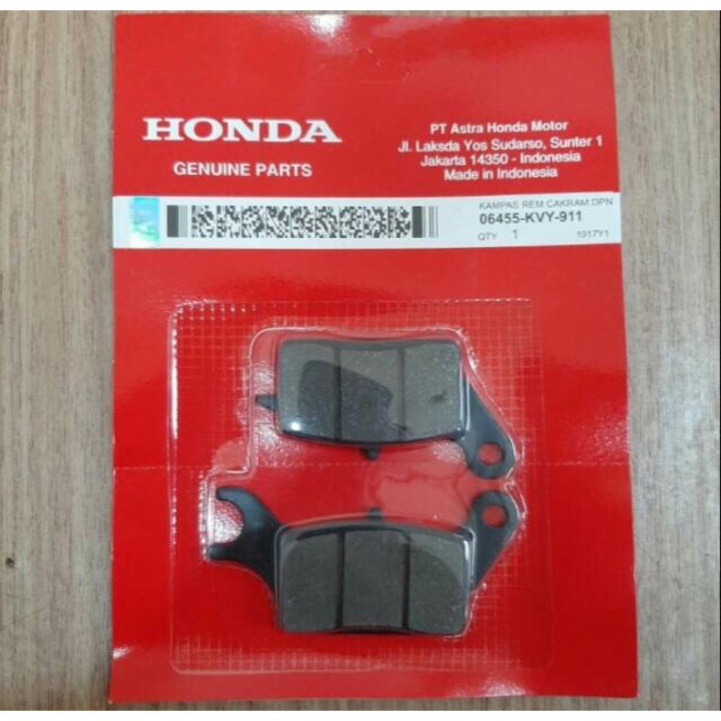 KAMPAS REM CAKRAM DEPAN DISPAD HONDA BEAT LAMA KARBU