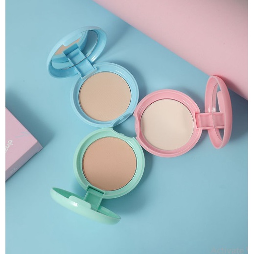 LAMEILA MACARON  BEDAK PADAT ~ LAMEILA Naked Make Up Powder  ~ CONCEALER FOUNDATION PENGONTROL MINYAK 5046