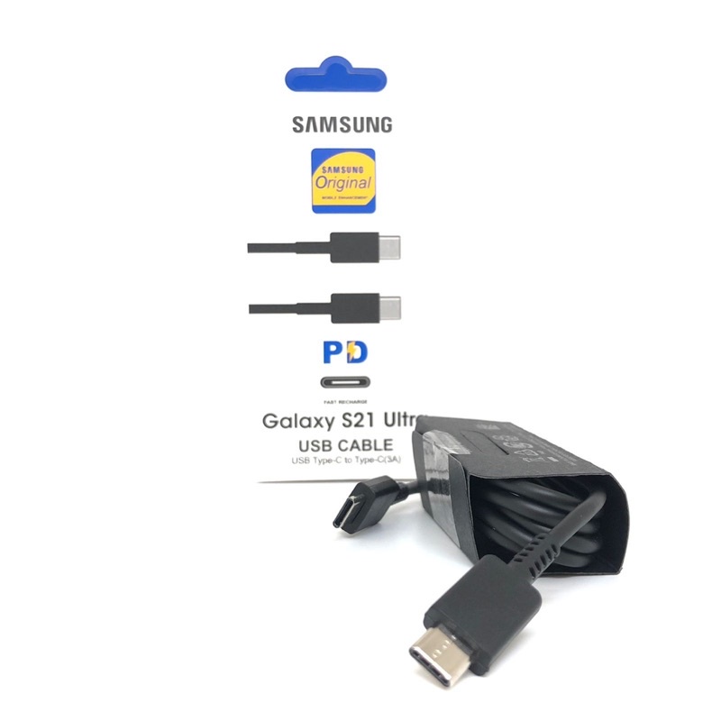 Ready PROMO KABEL DATA SAMSUNG USB C TO TYPE C S21 ULTRA ORI COPOTAN FAST CHARGING