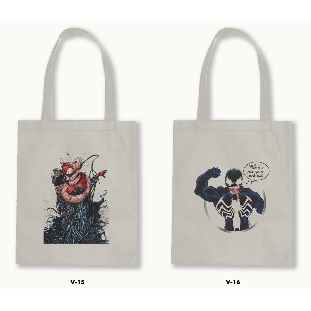 TOTE BAG BLACU -  VENOM .01