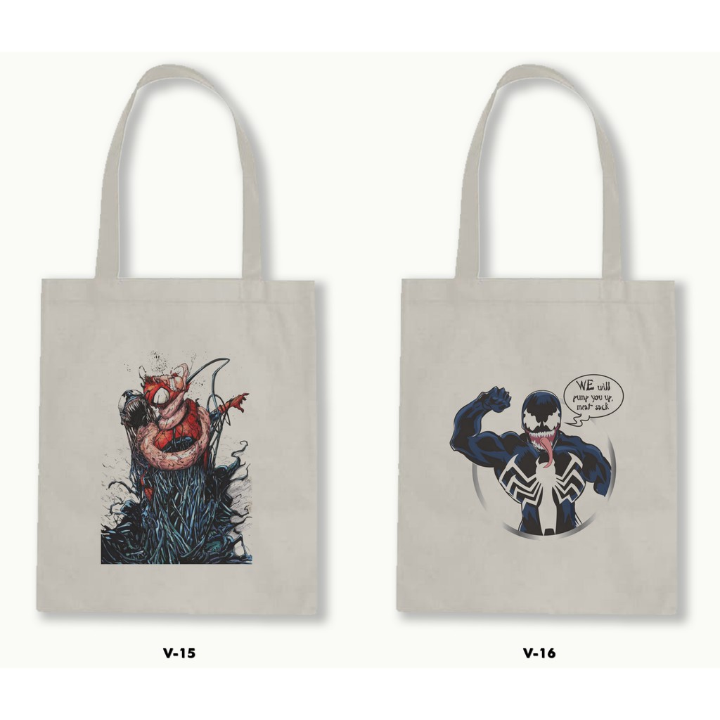 TOTE BAG BLACU -  VENOM .01