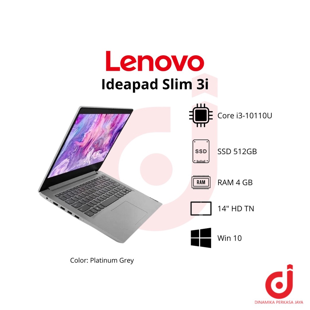 LENOVO IP 3 14IML05 EAID i3 10110U 4GB 512SSD 14.0 FHD Win10 OHS